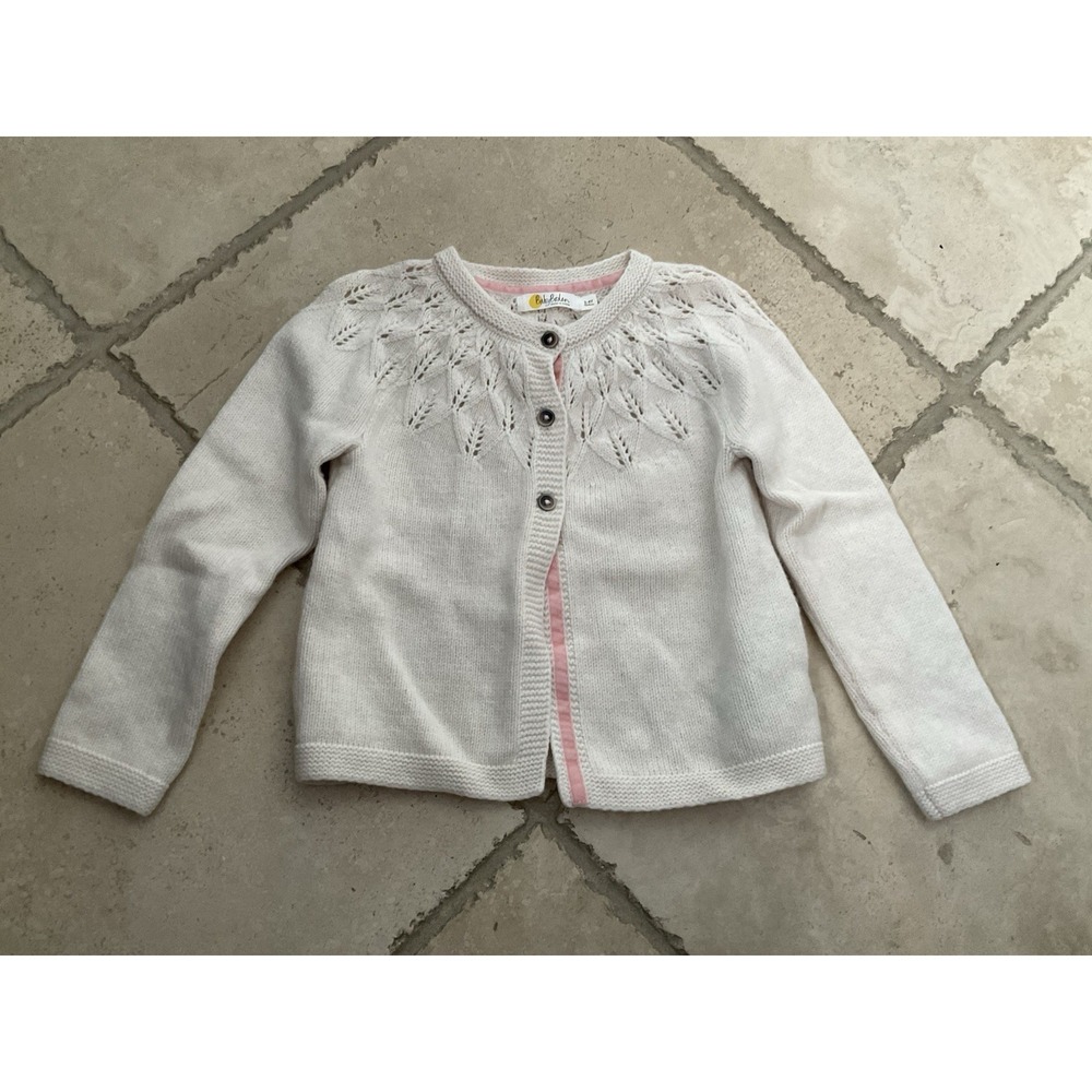 Baby Boden 3-4 Sweater Cardigan Wool Blend - Size 104 Cm